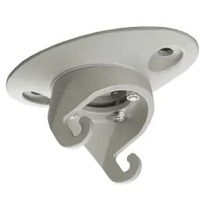 Projector Ceiling Mount - universal fit, tilt & 360 degree swivel, 30 kg capacity - grey