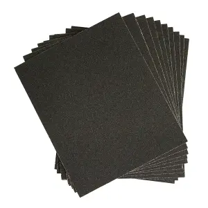 Dekton 10pc 80 Grit Wet And Dry Sanding Sheets 280mm X 230mm