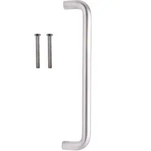 AFIT Satin Aluminium Bolt Fixed Pull Handles 305 x 19mm