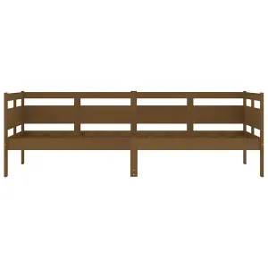 Berkfield Day Bed Honey Brown Solid Wood Pine 80x200 cm