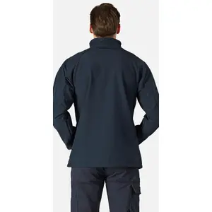 Dickies Waterproof Softshell Work Jacket Navy Blue - M