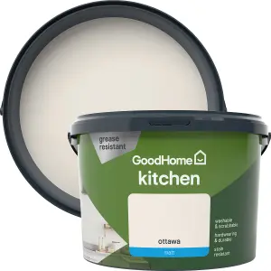 GoodHome Kitchen Ottawa Matt Emulsion paint, 2.5L