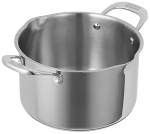 Kuhn Rikon Allround Plus Stainless Steel Casserole Pot with Draining Lid, 20cm/3.7L