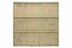 Standard Featheredge Vertical Panel - Timber - L5 x W182.8 x H181.7 cm