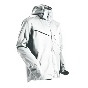 Mascot Customized Outer Shell Jacket (White)  (XX Large)