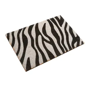 Maison by Premier Zebra Print Coir Doormat