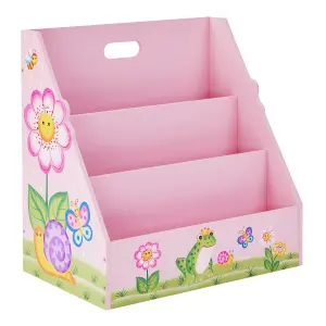 Fantasy Fields by Teamson Kids  Magic Garden Kids Bookshelf Bookcase Book and Toy Organiser Storage TD-13142A