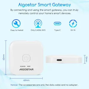 Aigostar Smart Gateway-Bluetooth Mesh Smart Group Control Centre System