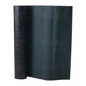 5x1m Asphalt Roofing Shingles Roll Green Coated Bitumen Roofing Protection for Houses & Sheds