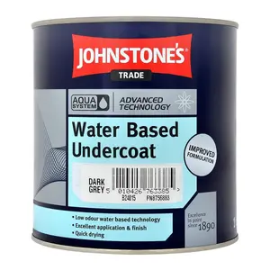 Johnstones Trade Aqua Undercoat Dark Grey 1L