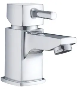 Cubic Chrome Plated Mini Mono Basin Tap