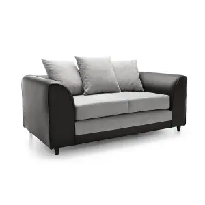 Dylan 2 Seater Sofa in Light Grey