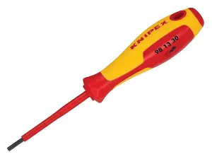 Knipex VDE Screwdriver for Hexagon Socket Screws 3.0 x 182mm