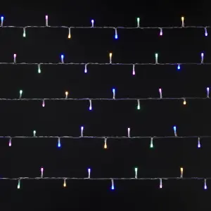 120 Rainbow LED With timer String lights with 11.14m Clear cable