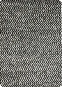 Non Slip Herringbone Design Dirt Trapper Door Mats Taupe 50x80 cm