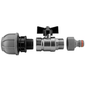 mdpe to Click-Lock Butterfly Valve-Universal Click-Lock Connection kit (25mm mdpe)