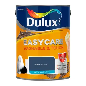 Dulux Easycare Sapphire Salute Matt Wall paint, 5L