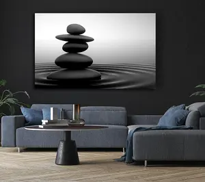 Zen Stones Canvas Print Wall Art - Medium 20 x 32 Inches