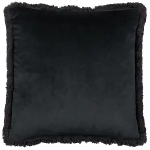 Paoletti Moondusk Jacquard Fringed Polyester Filled Cushion