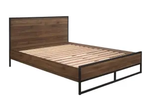 Birlea Houston Small Double Bed Walnut