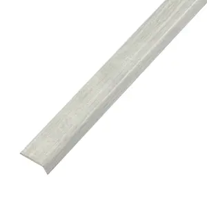 Self Adhesive End Section 10mm Floor Trim Light Grey Oak 0.9m