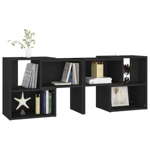 Berkfield TV Cabinet Black 104x30x52 cm Engineered Wood