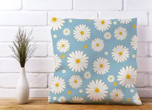 Summer Daisy Pattern Cushions 45cm x 45cm