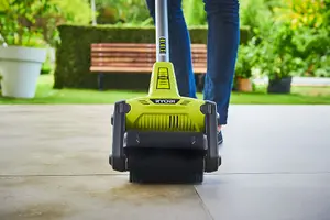 Ryobi ONE+ Patio Cleaner with Scrubbing Brush 18V (RY18PCB-0) - TOOL ONLY, BARE UNIT