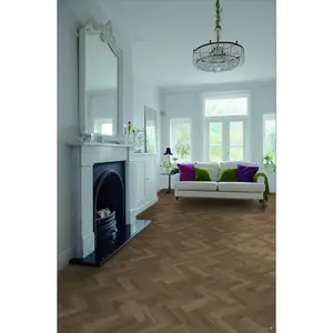 Colon 4643 Midsummer Oak S/Prq Beige Parquet Effect Glue-Down LVT For Home (All Rooms), 2mm Matte LVT 3.34 m² Per Pack