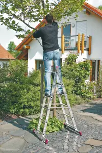 Krause Corda 5 in 1 Combination Scaffold Ladder (2.75m)