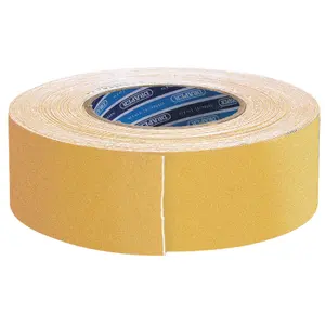 Draper  Heavy Duty Safety Grip Tape Roll, 18m x 50mm, Yellow 66233