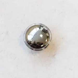 Polished Chrome Kitchen Cabinet Knob 35mm Diameter