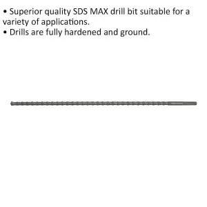 16mm x 920mm SDS Max Drill Bit for Masonry - Premium Quality & Durability