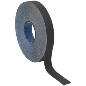 High-Quality Blue Twill Emery Roll - 25mm x 25m - Durable & Flexible for Metal Finishing