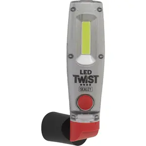 Rechargeable Inspection Light - 8W COB & 1W SMD LED - Flex & Twist Function