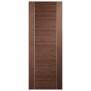 Internal Walnut Pre-finished Forli Door  - 1981 x 838 x 35mm (33")