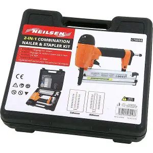 2-in-1 Combination Air Nail / Staple Gun (CT0058)