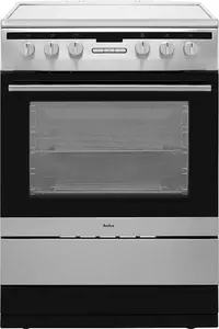 Amica 608CE2TAXX 60cm Electric Cooker With Ceramic Hob - Stainless Steel - A Rated