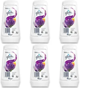 Glade Breeze Solid Gel Air Freshener Lavender/Jasmine 150 g (Pack of 6)