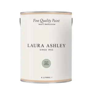 Laura Ashley Pale Grey Green Matt Emulsion paint, 5L