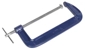 Sealey G-Clamp 250mm Forged Body With Smooth Acting Threaded Clamp AK6010