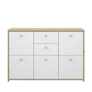 Filippone Sideboard Artisan Oak/White