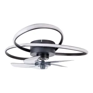 Ciriaca Ceiling Fan with LED Lights