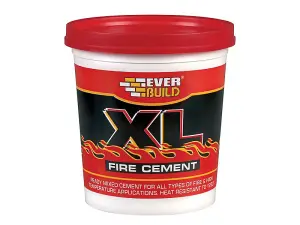 Everbuild XL Fire Cement, Buff, 2 kg (Pack of 3)