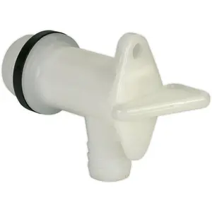 Durable Lockable Drum Tap with Neoprene Washer and 3/4" BSP Thread for Secure Liquid Dispensing