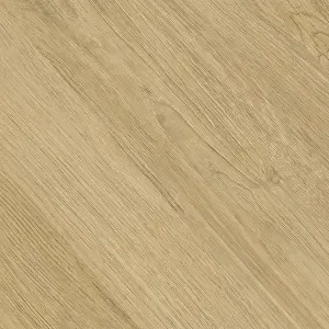 GoodHome Leyton Natural Chevron Wood effect Laminate Flooring, 1.72m²