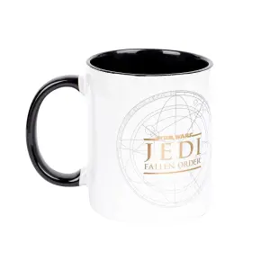 Star Wars: Jedi Fallen Order Logo Mug White/Black (One Size)