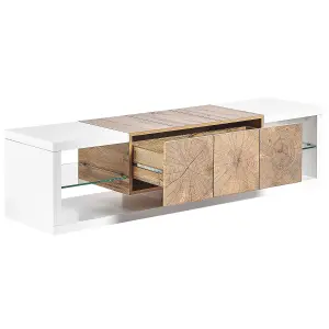 Beliani Modern TV Stand White FULERTON