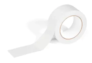 Durable DURALINE Strong Removable PVC Floor Marking Tape - 50mm x 33m - White