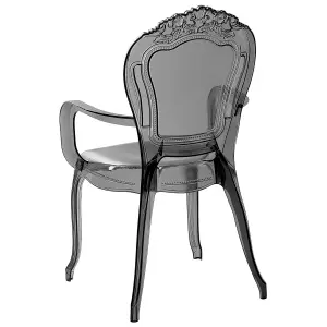 Set of 2 Dining Chairs VERMONT Black